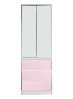 Closet - Linea Minimal 3 cajones Rosa Pastel
