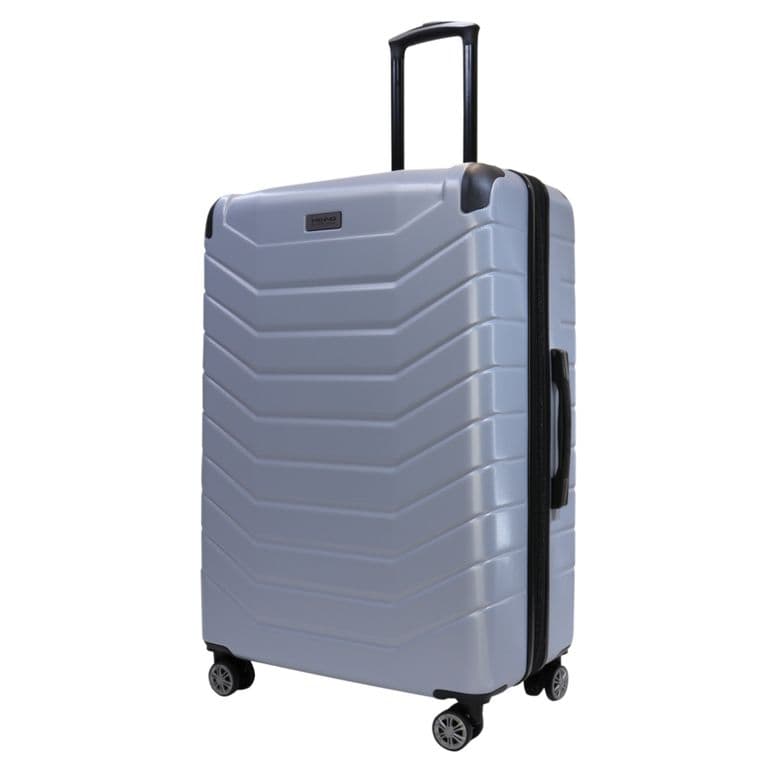 Maleta Viaje Amsterdam L 23 Kilos Expandible Plata Gris L