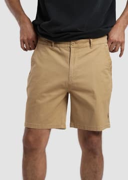 Short Hombre Chino Beige M