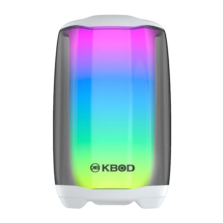 Parlante Pulse Mini Bluetooth 10hrs Kb-bc35 Negro y Blanco Blanco