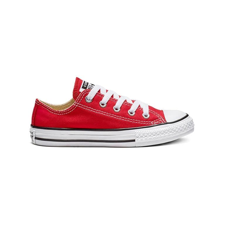 Zapatilla Chuck Taylor All Star Baja Ninos JNR Rojo 30