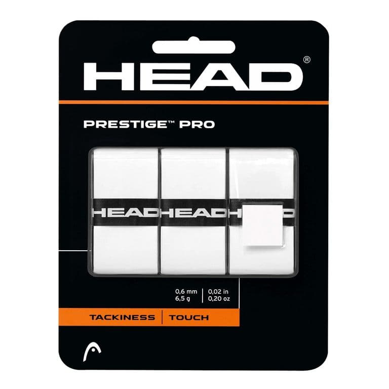 Overgrip Prestige Pro Blanco X3 Tenis Padel