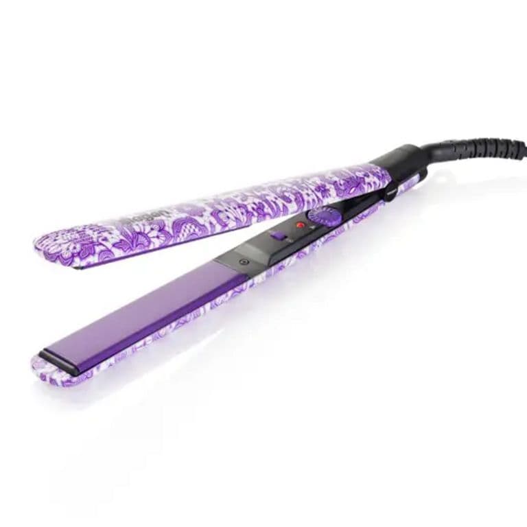 Plancha Alisador SG-3512D2 Ceramica Tourmalina Flores