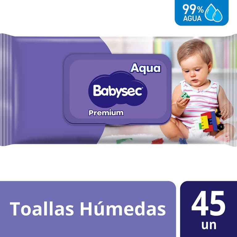 Toallitas Humedas Premium 45 un
