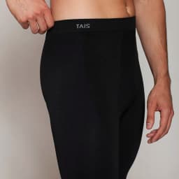 Calza Larga Cobre Primera Capa Compresion Negro M