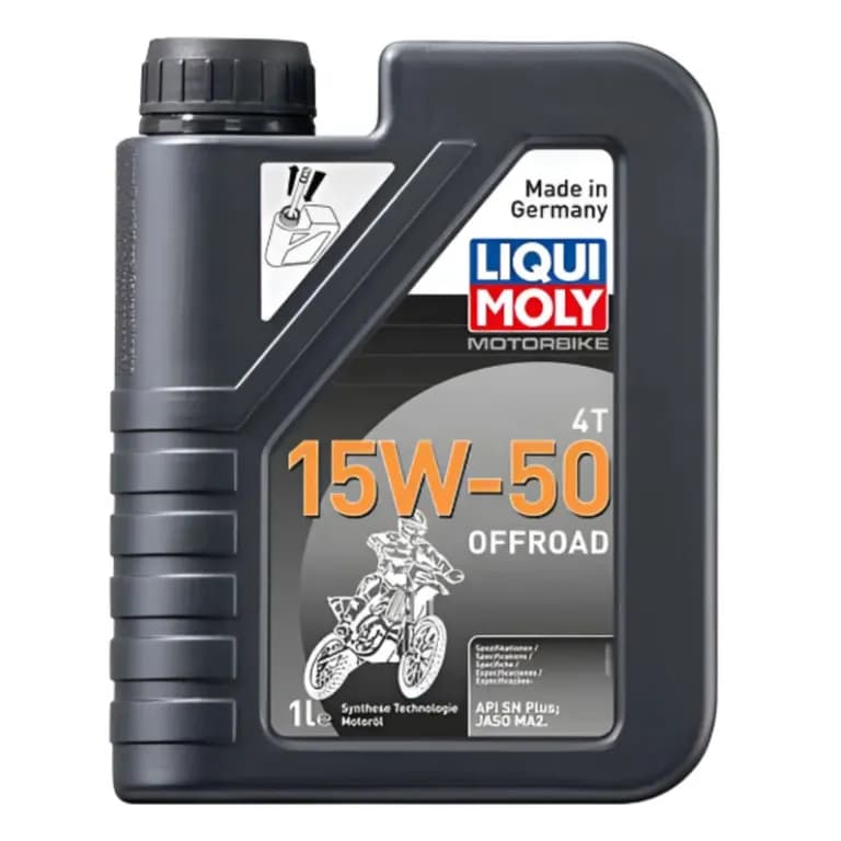 Aceite Motor para Moto 15w50 Motorbike 4T Offroad 1 Litro