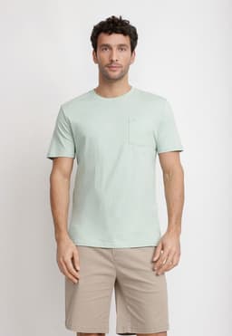 Polera Cuello C Algodon Pima Marcus Menta Menta S