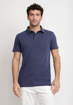 Polera Polo 100% Algodon Pima Marc Azul Marino Azul Marino 2XL