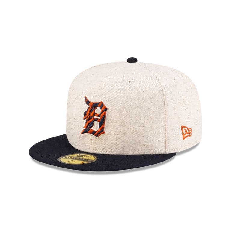 Gorra 59Fifty Detroit Tigers Hemp Natural Blanco Blanco 7