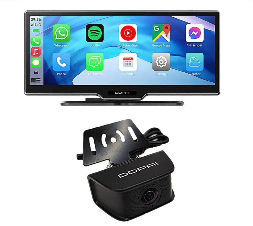 Set Reproductor Multimedia Con Camara Delantera M5S + Trasera RC03