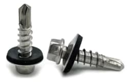 Tornillo Cabeza Hexagonal Cg Punta Broca 12 - 14x 1 1/4 100un