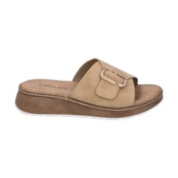 Sandalia Mujer Beige Mila Cafe 38