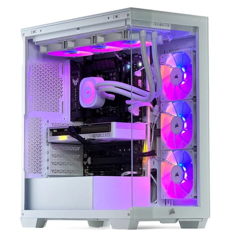 PC GAMER Blanco AMD RYZEN 9 9900X3D 64Gb 2Tb RTX 5090 32GB