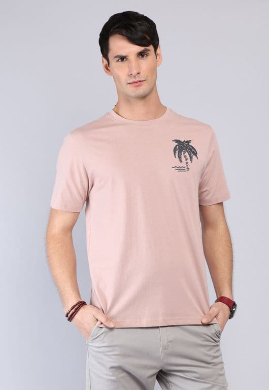 Polera Cuello Redondo Rosa S
