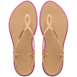 Sandalia Mujer Luna Point Beige Beige 39-40