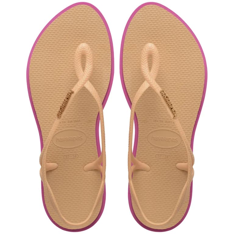 Sandalia Mujer Luna Point Beige Beige 39-40