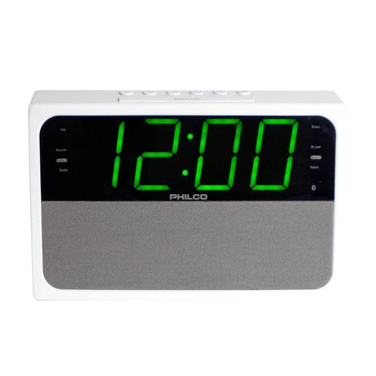 Radio Reloj Dual PAR1018BT-GR Pantalla LED 1.8