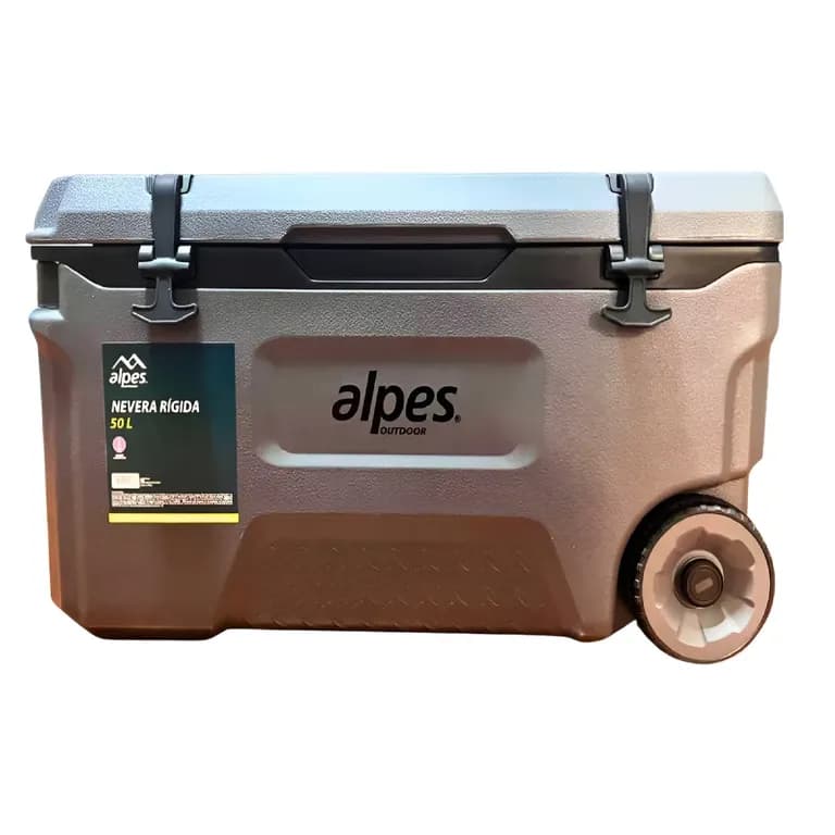 Cooler Nevera Rigida Con Ruedas 50l Frescura Total