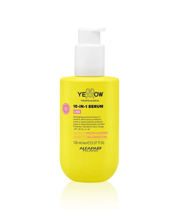 SERUM 10 EN 1 LEAVE IN DESENREDANTE Y PROTECTOR YELLOW LISS ALFAPARF 150 ML