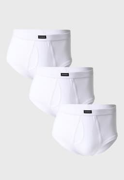 Slip 3 Unidades Classic Blanco S