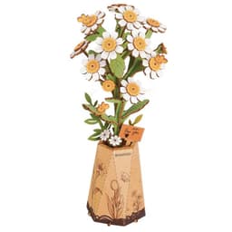 ROKR Chamomile TW061 Puzzle 3D de Madera Flor de Manzanilla Rowood