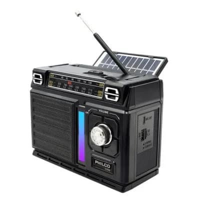 Radio multibanda con panel solar BT ICX68