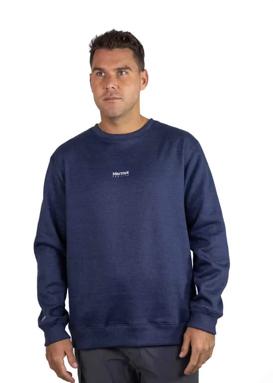 Poleron Hombre Mini Logo Crew Azul Azul XL