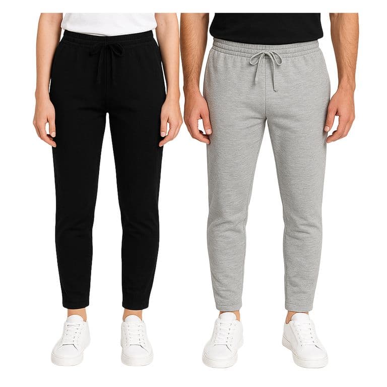 Pantalon Buzo Algodon Recto Vulpes Unisex Negro 3XL