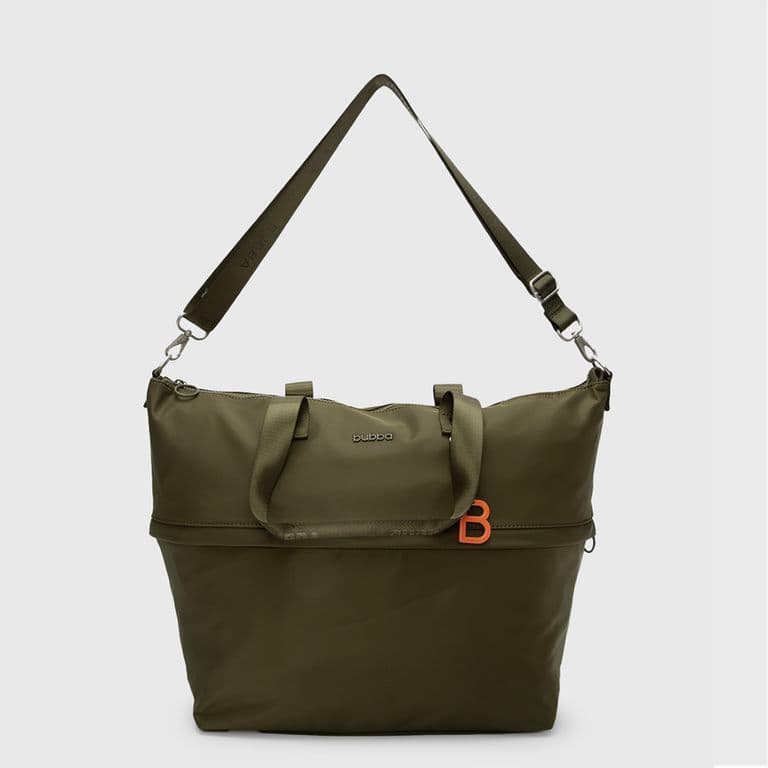 Cartera Tote Travel Expandable Moss Essentials Verde TALLA UNICA
