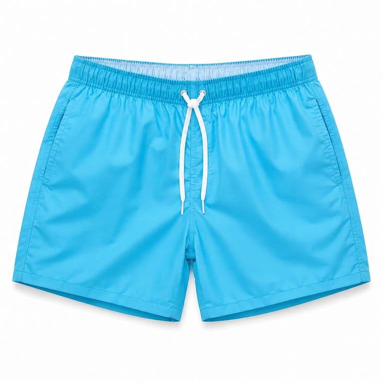 Traje De Bano Hombre Moderno Comodo Secado Rapido Celeste 3XL