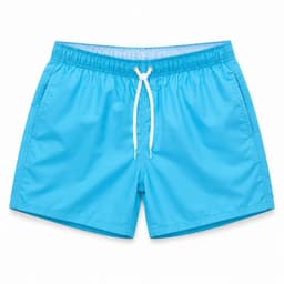Traje De Bano Hombre Moderno Comodo Secado Rapido Celeste M