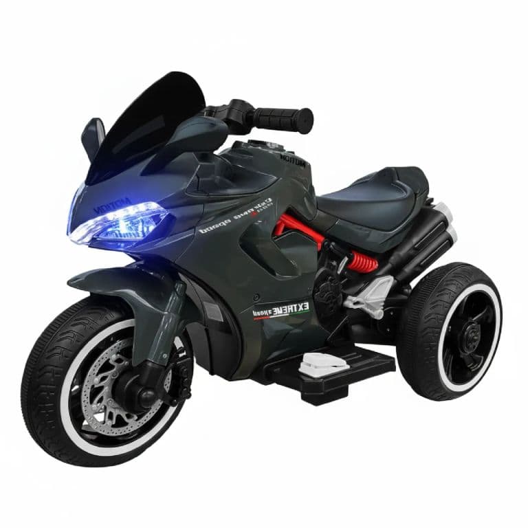 Moto Ninos Electrica 3 Ruedas Extreme Speed Luces Y Sonido