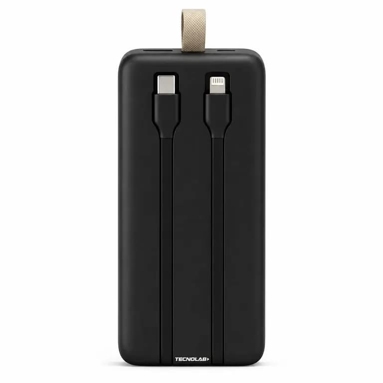 Powerbank Ultra Rapido de 30.000 MAH Multipuertos Black