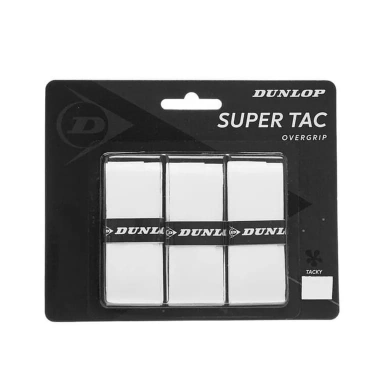 Overgrip Super Tac Blanco X3 Tenis Padel