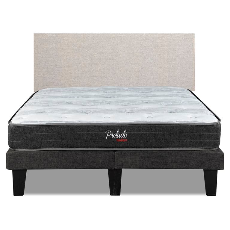 Cama Europea Radiant Respaldo Praga Arena