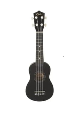 Ukele Soprano Negro 21Pulgadas