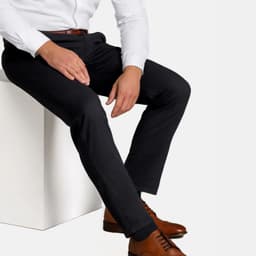 Pantalon Gabardina Verano Negro 44