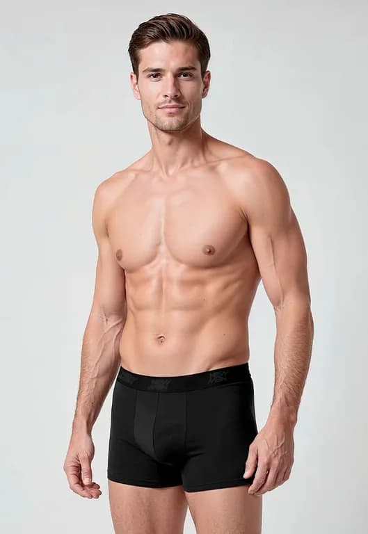 Boxer Tri Pack Newman Casual Negro Negro S