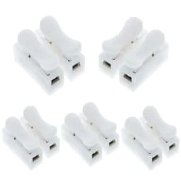 5x Copla Union Cables Empalme Bornera Automatica Regleta Rapida