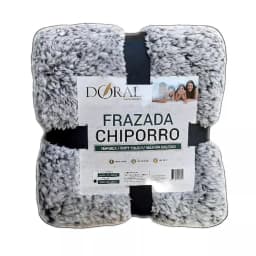 Frazada Chiporro Two Tones15 Plazas Gris 1,5 PLAZAS