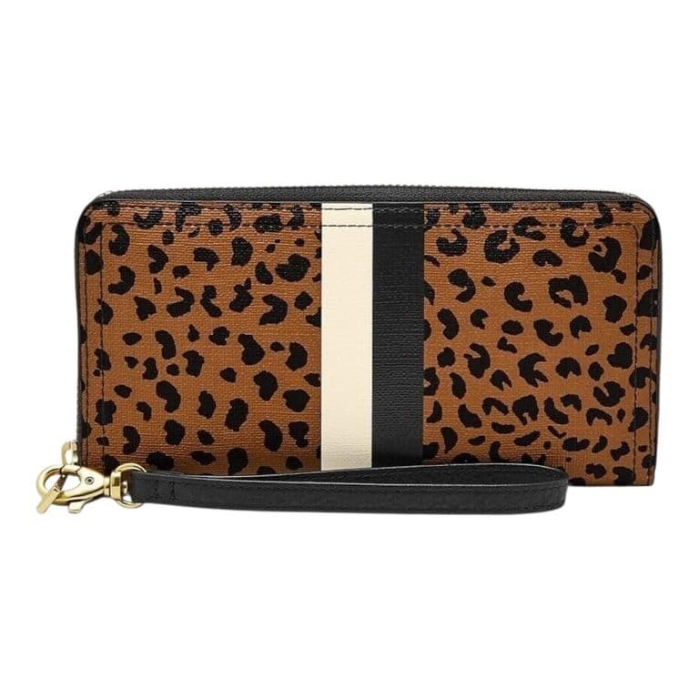 Billetera Mujer Logan Cheetah SL6354989 Naranja TALLA UNICA