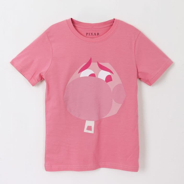 Polera Manga Corta Nina Rosado Verguenza Pixar Rosa 4