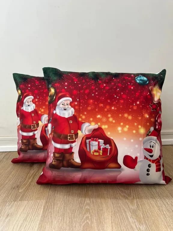 Set De 2 Cojines 45x45cm Navidad - Bolsa de regalo