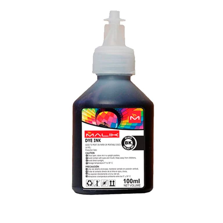 Tinta Negra 100ml Compatible Brother D60BK DCP-T510W