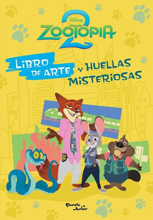 Zootopia 2 Libro De Arte Y Huellas Misteriosas