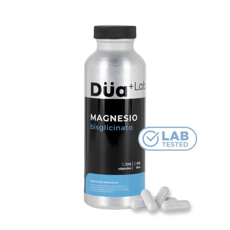Magnesio Bisglicinato Dua Labs 120 Capsulas Para 60 dias ...