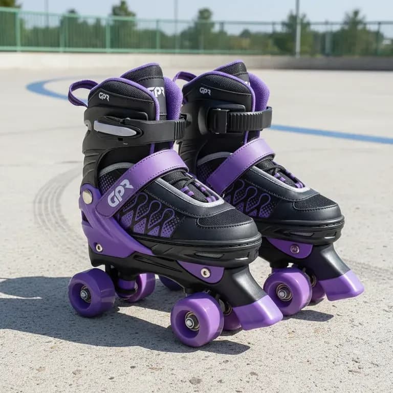 Patines Unisex 4 Ruedas Pro Lila