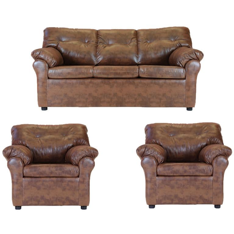 Living Mateo 311  - Cuero Sintetico Pu / Caramelo