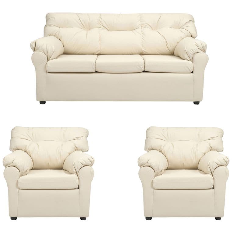 Living Mateo 311  - Cuero Sintetico Pu / Beige