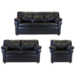 Living Mateo 321  - Cuero Sintetico Pu / Negro